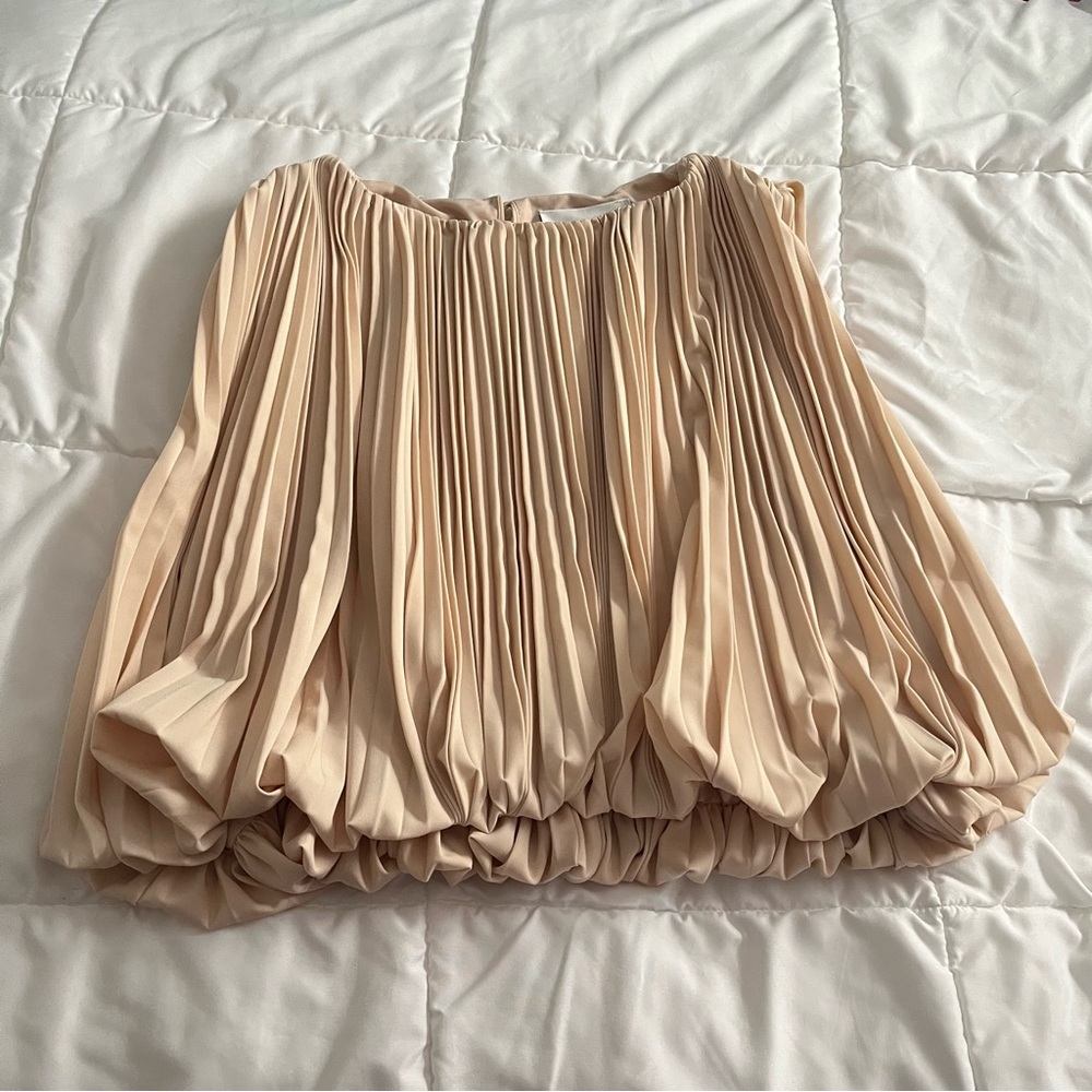 MARE MARE crop bubble blouse
